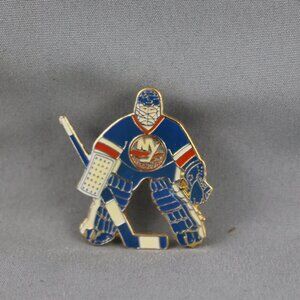 New York Islanders Pin (VTG) 1990s Away Gaolie by Ace - Inlaid Pin